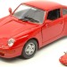 Porsche 911 масштаб 1:24 коллекционная модель автомобиля red