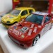 Модель Renault Clio желтый + Porsche 924 1:43, металл, Bburago