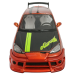 Ford Focus Street Tuners Bburago 1:24 коллекционная металлическая масштабная модель автомобиля red