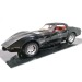 Chevrolet Corvette 1979, масштаб 1:24 коллекционная металлическая модель автомобиля black