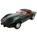 Chevrolet Corvette 1979, масштаб 1:24 коллекционная металлическая модель автомобиля black