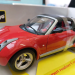 Smart Roadster Coupe 1:18 коллекционная металлическая модель автомобиля red