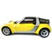 Smart Roadster Coupe 1:18 коллекционная металлическая модель автомобиля yel