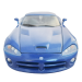 Dodge Viper SRT-10 коллекционная модель автомобиля 1:24 blue