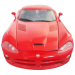 Dodge Viper SRT-10 коллекционная модель автомобиля 1:24 red