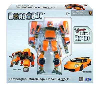 Машинка трансформер V-Create 3 в 1 Lamborghini 1:24