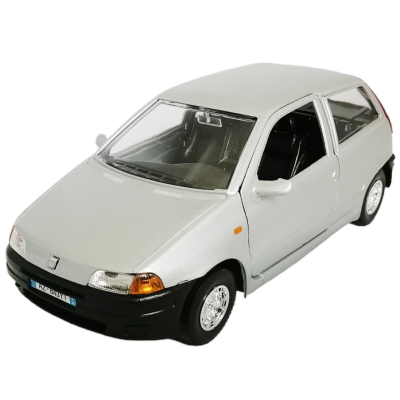 Fiat Punto коллекционная модель автомобиля, масштаб 1:24 silver