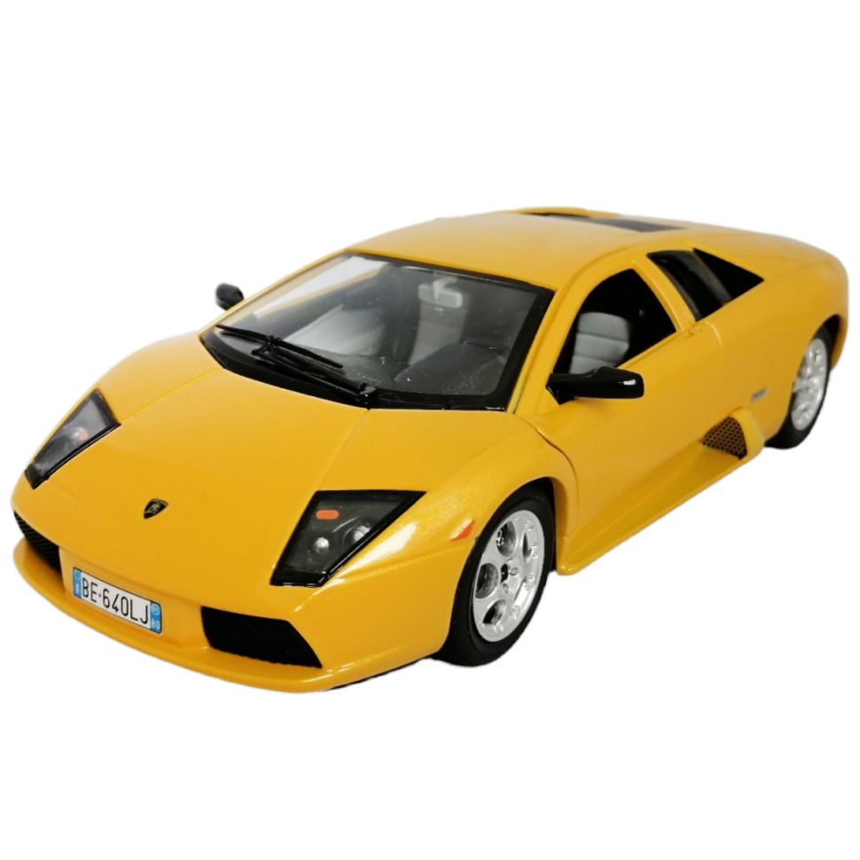 Lamborghini Murcielago 1:24 коллекционная масштабная машинка yellow