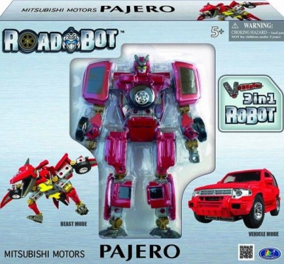 Машинка трансформер V-Create 3 в 1 Mitsubishi Padjero 1:24