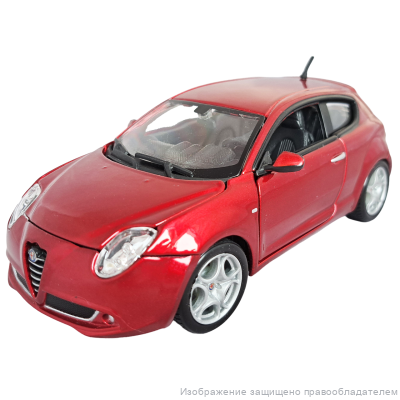 Alfa MiTo коллекционная модель автомобиля 1:24 red