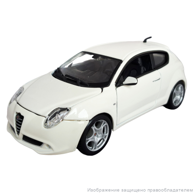 Alfa MiTo коллекционная модель автомобиля 1:24 white