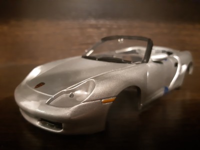 Porsche Boxster MOTOR MAX 1/24 сборная модель автомобиля металлическая масштабная