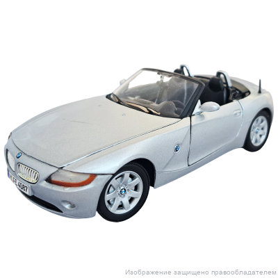 BMW Z4 коллекционная металлическая модель автомобиля масштаб 1:24 silver