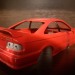 Honda Civic Coupe 2000 года MOTOR MAX 1:24 cборная модель автомобиля 