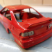 Honda Civic Coupe 2000 года MOTOR MAX 1:24 cборная модель автомобиля 