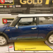 Mini Cooper 1:18 Bburago коллекционная металлическая модель автомобиля blue