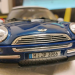 Mini Cooper 1:18 Bburago коллекционная металлическая модель автомобиля blue