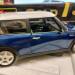 Mini Cooper 1:18 Bburago коллекционная металлическая модель автомобиля blue