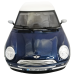 Mini Cooper 1:18 Bburago коллекционная металлическая модель автомобиля blue